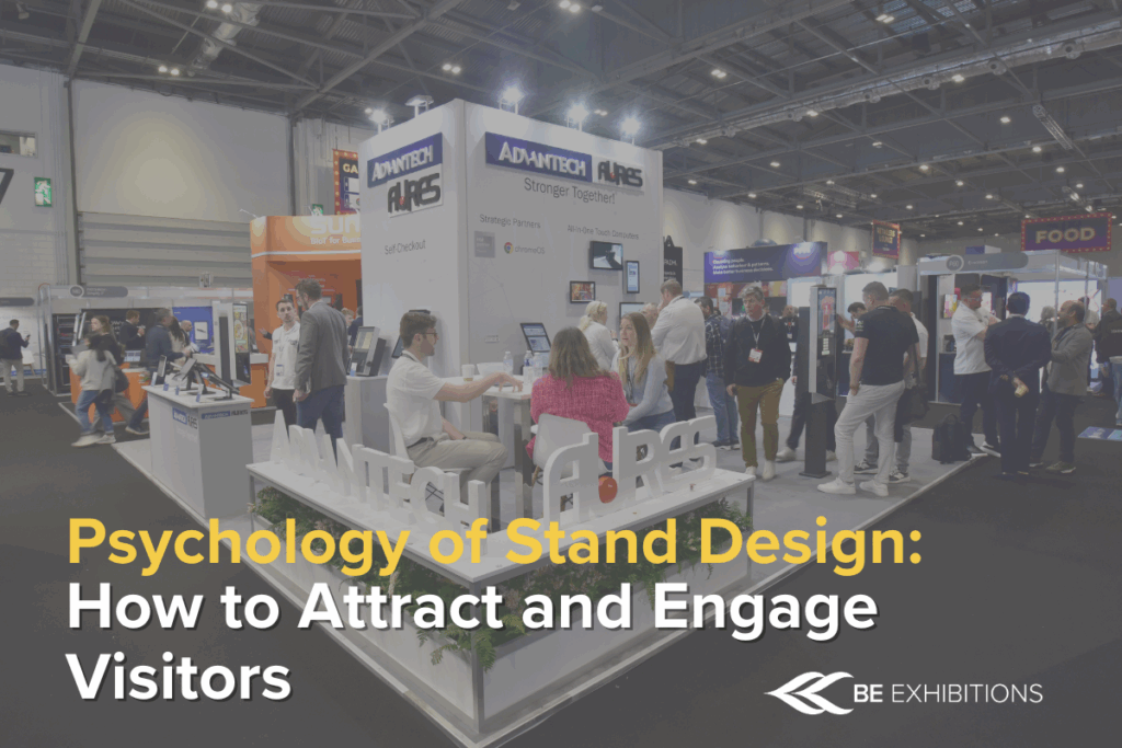 A busy exhibition stand at Retail Technology Show 2025
