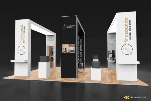 Budget friendly Brand Activation Display for Fine Sounds