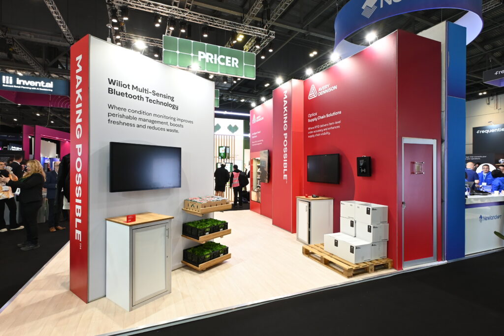 AveryDennison expo stand at RetailTechShow26