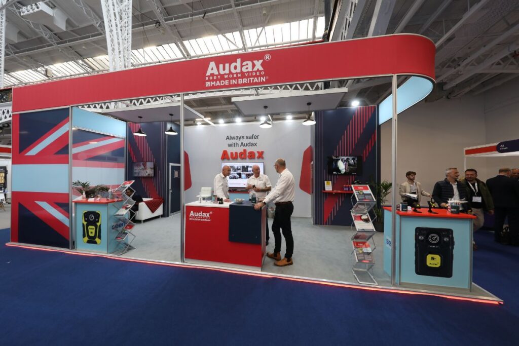 Audax stand at International Security Expo